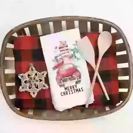 Merry Christmas Tea Towel 